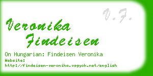 veronika findeisen business card